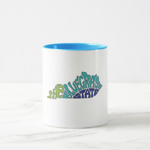 Taza El estado de Bluegrass - Kentucky Mug