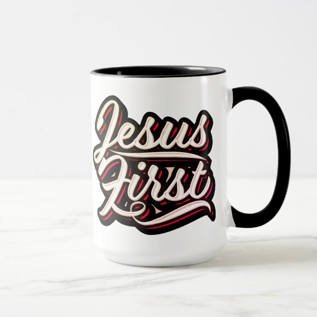 Taza El estilo de Jesús Primero de los 70 (Derecha)
