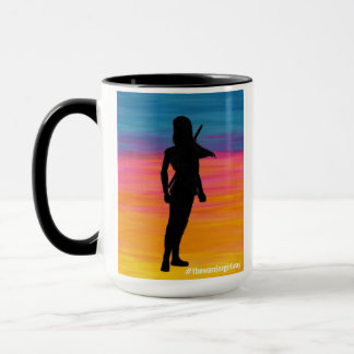 Taza El estilo guerrero Chica