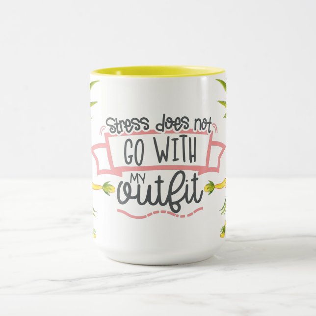 Taza El Estrés No Se Va (Centro)