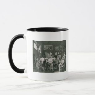 Taza El estudio de Jacques Louis David