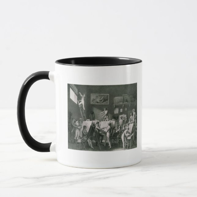 Taza El estudio de Jacques Louis David (Izquierda)