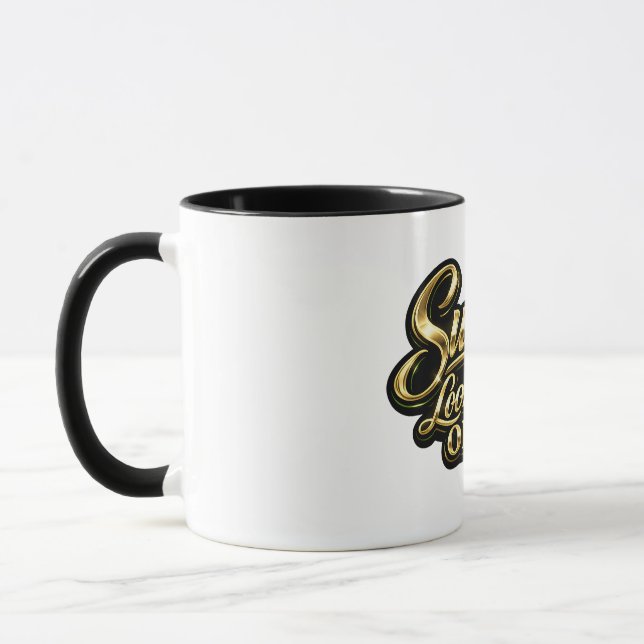 Taza El Éxito Me Sienta Bien Regalo de Oro (Izquierda)
