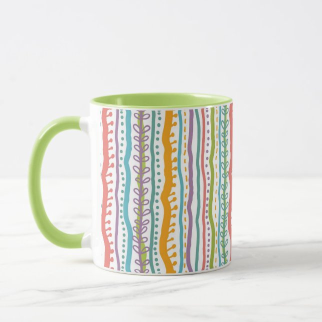 Taza El extracto raya el modelo vertical (Izquierda)
