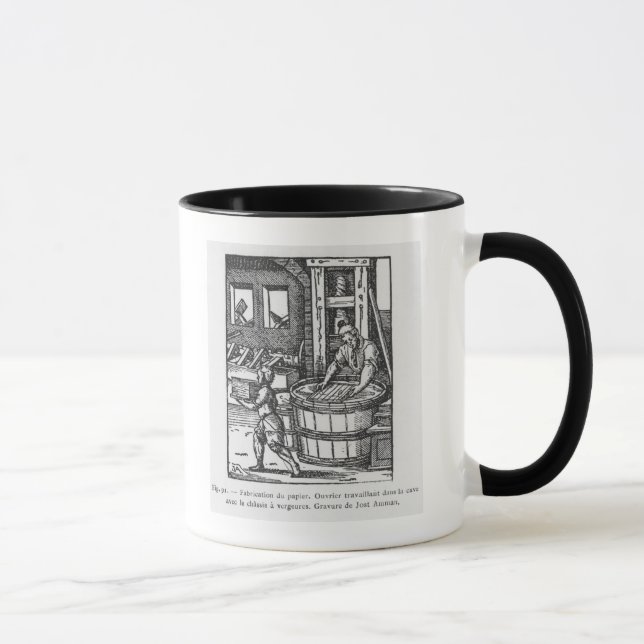 Taza El fabricante de papel (Derecha)