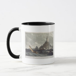 Taza El faro de los longships de tierras termina,