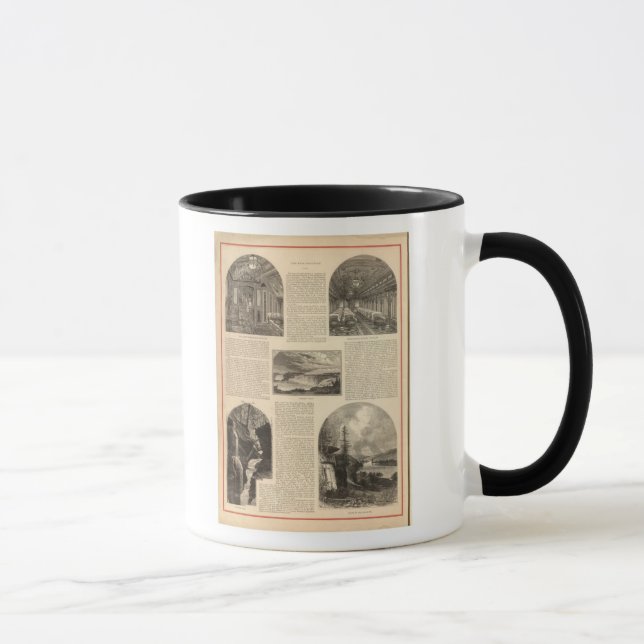 Taza El Ferrocarril Erie (Derecha)