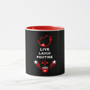 Taza El Festival de Comida Canadiense La Poutine