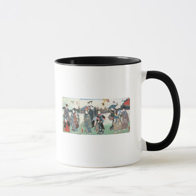 Taza El festival del Año Nuevo, (Derecha)