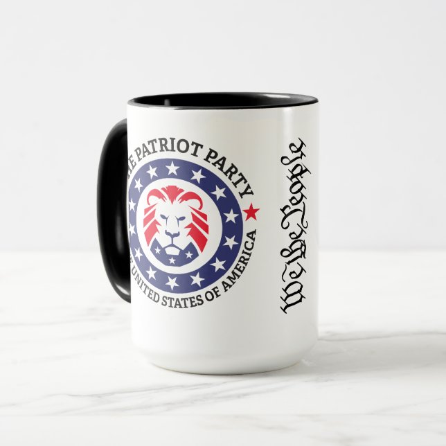 Taza El fiesta Patriota (Anverso izquierdo)
