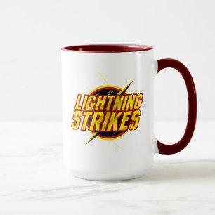 Taza El Flash   Gráfico de "Rayos"