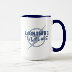 Taza El Flash   "Rayos me dieron abs?"