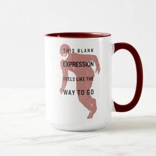 Taza El Flash   Silueta de comillas de expresión en bla