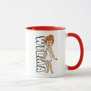 Taza El Flintstone de los Flintstones el Wilma