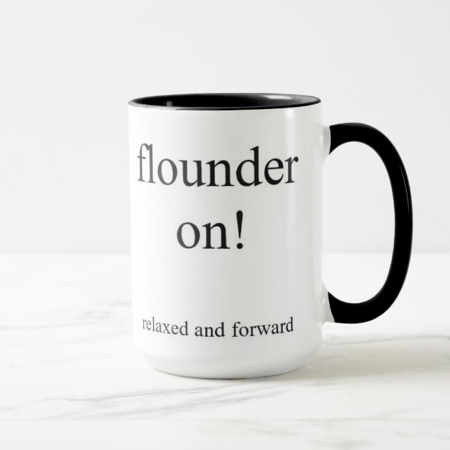 Taza El Flounder on! (Derecha)