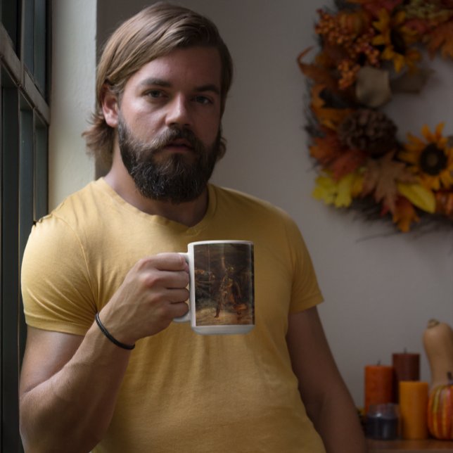 Taza El funeral de un Viking Frank Dicksee 1893 (Subido por el creador)