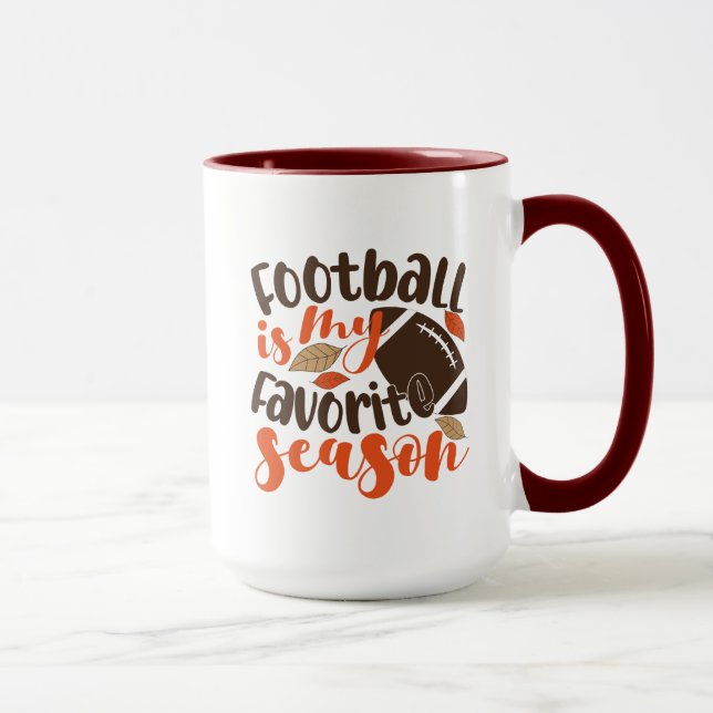 Taza El fútbol es mi sesión favorita (Derecha)