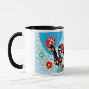 Taza El gallo portugués de Barcelos