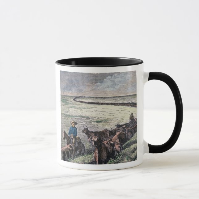 Taza El ganado del fonolocalizador de bocinas grandes (Derecha)