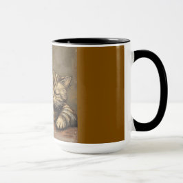 Taza "El gato del café
