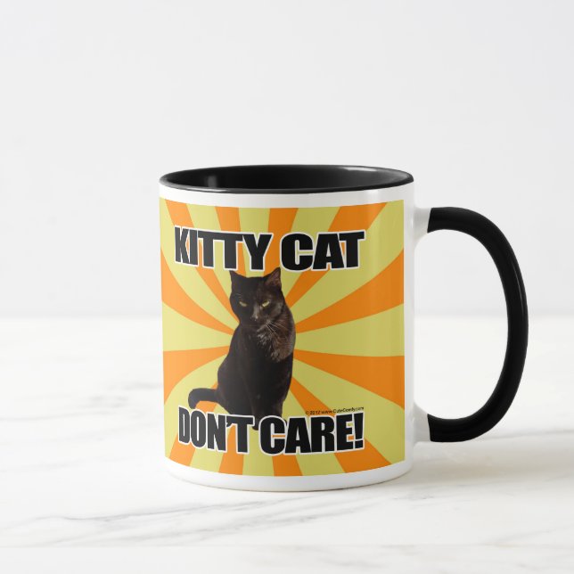 Taza El gato del gatito no cuida (Derecha)