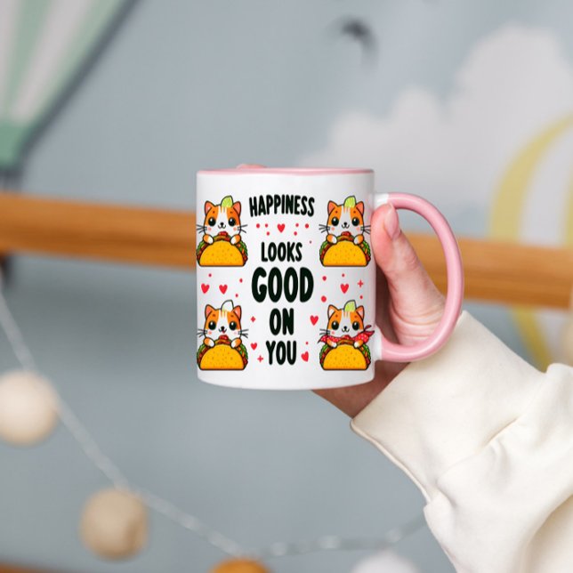 Taza El gato del taco: Una fusión felina culinaria (Subido por el creador)