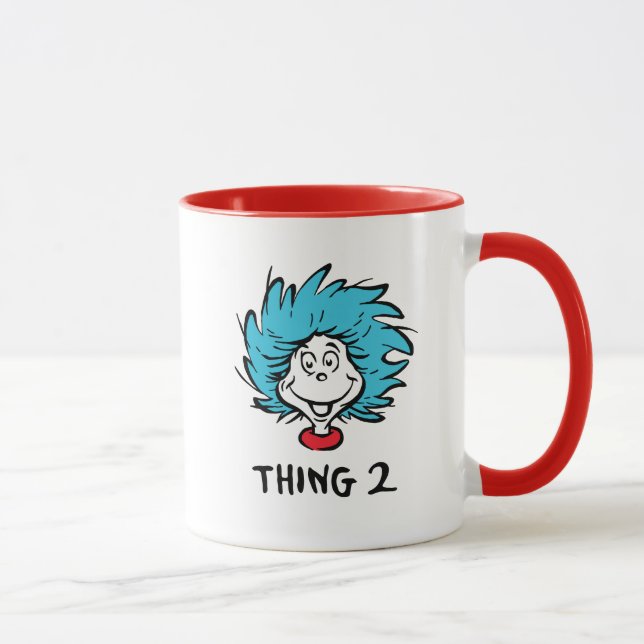 Taza El gato en el sombrero | Cosa Dos (Derecha)