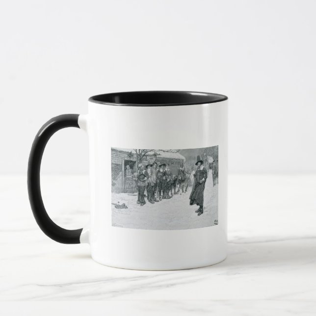 Taza El gobernador del puritano (Izquierda)