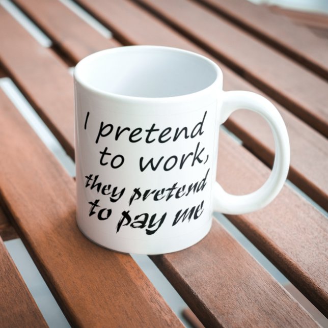 Taza El gracioso chiste sarcástico de la oficina de un  (Subido por el creador)