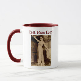 Taza El gracioso Día de la Madre Cleopatra