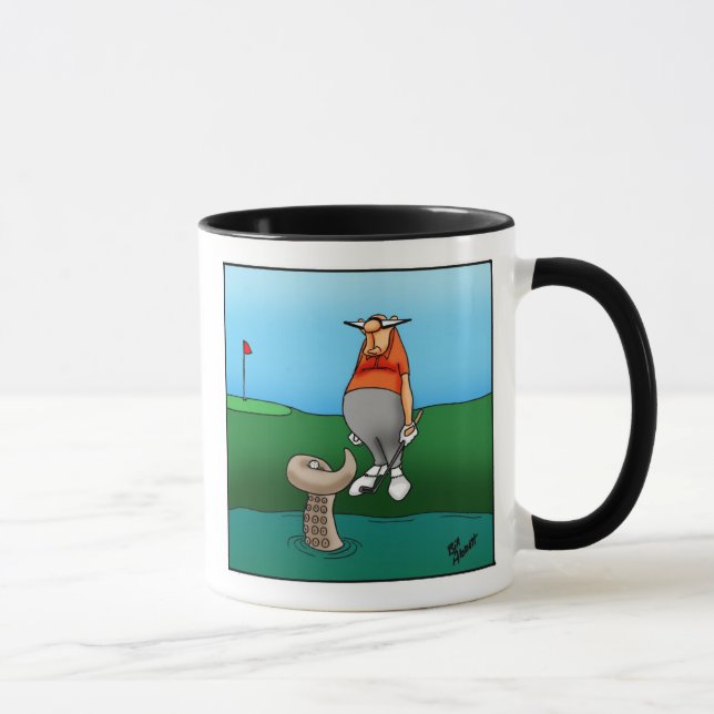 Taza El gracioso Humor de Golf Mug Gift (Derecha)