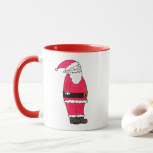 Taza El gracioso Personalizado Santa Claus