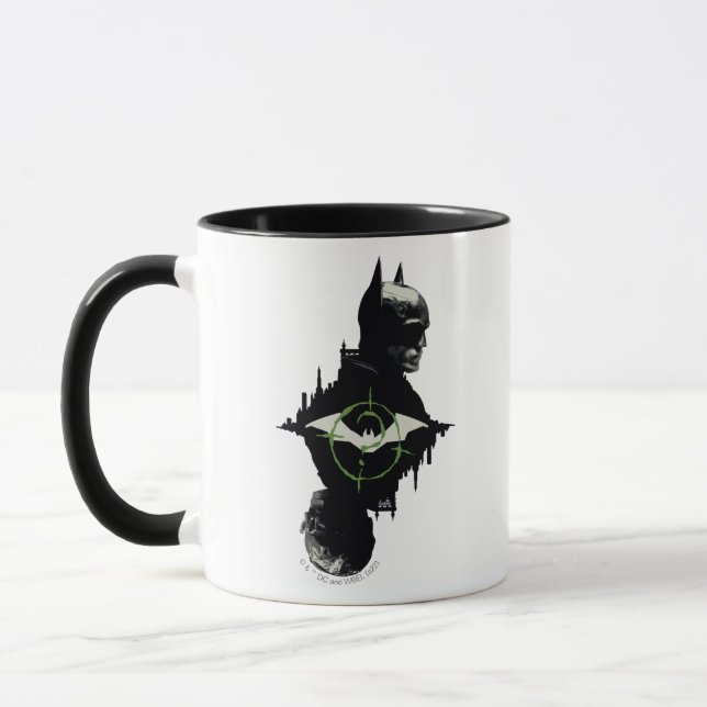 Taza El gráfico de dos caracteres Batman y Riddler (Izquierda)