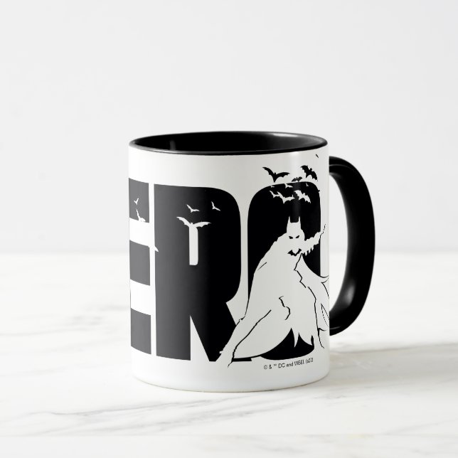 Taza El gráfico "Héroe" de Batman (Anverso derecho)