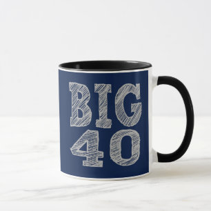 Taza El gran 40 cumpleaños número 40