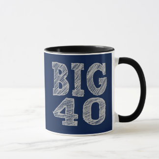 Taza El gran 40 cumpleaños número 40
