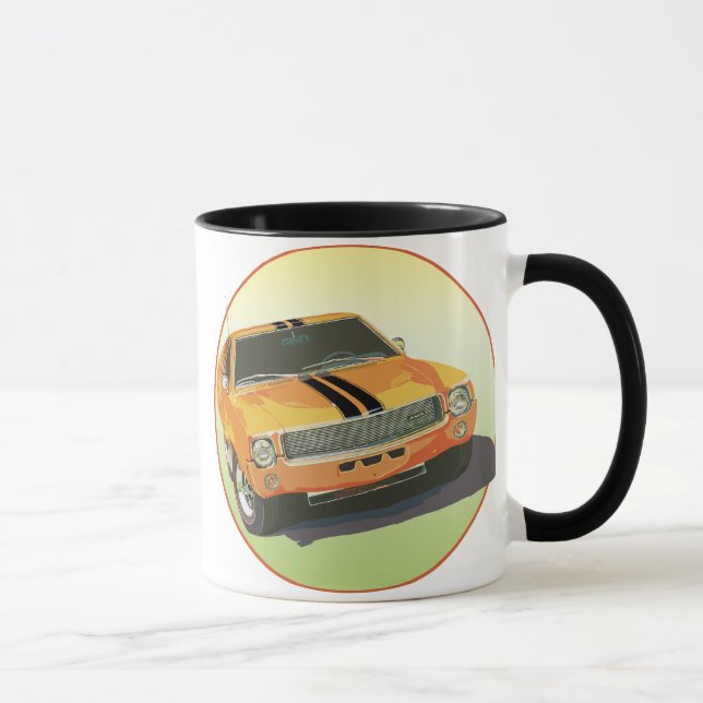 Taza El gran mal Naranja (Derecha)