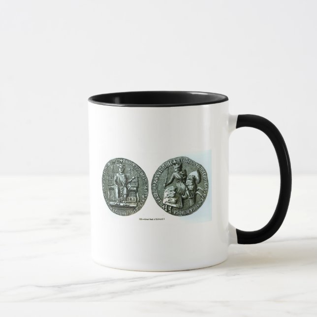 Taza El gran sello de Edward I (Derecha)