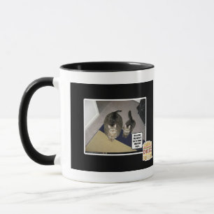 Taza Él grande de los hes del sez deshuesado