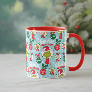 Taza El Grinch   Patrón de Wholidays feliz