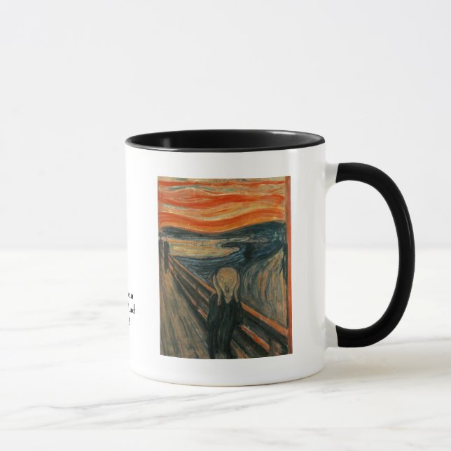 Taza El grito de Edvard Munch (Derecha)
