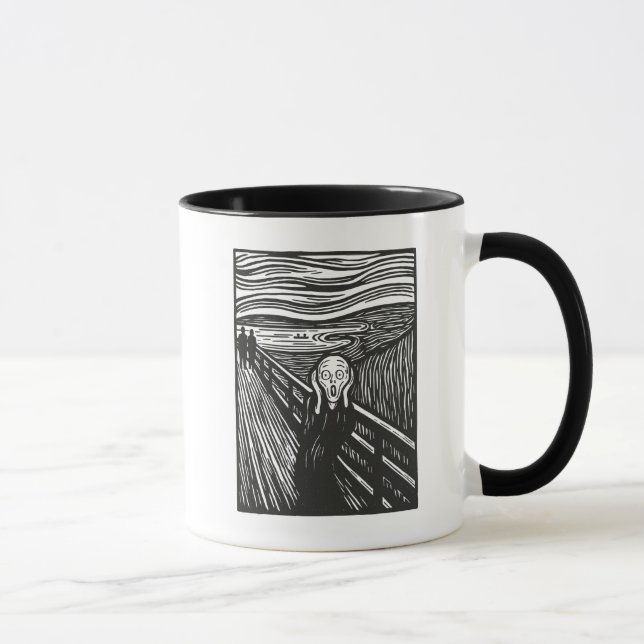 Taza El grito de Edvard Munch (Derecha)