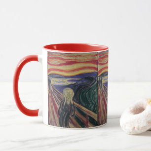 Taza El grito de Edvard Munch, el expresionismo vintage