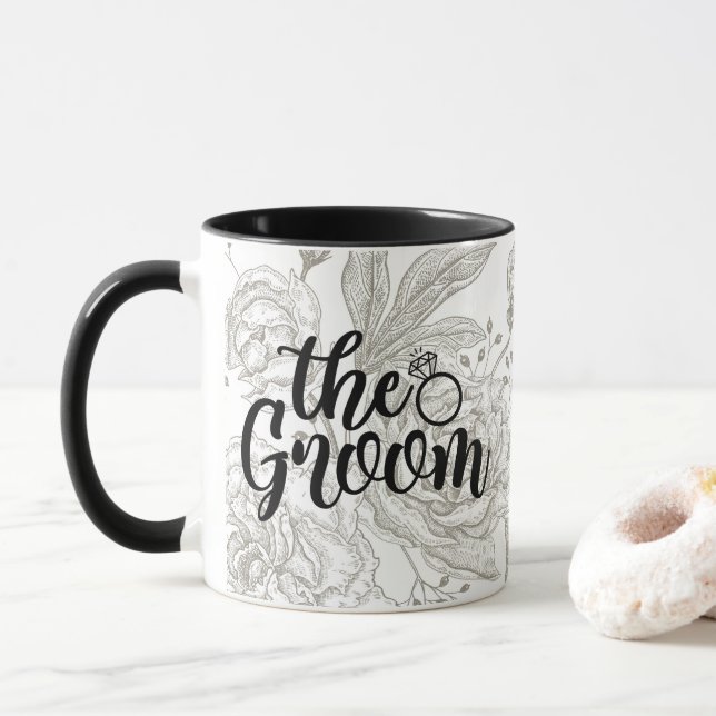 Taza El Groom (Con donut)
