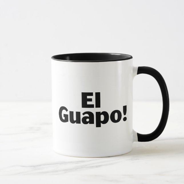 Taza EL Guapo (Derecha)