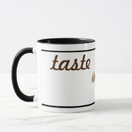 Taza el gusto y el disfrute de mug es perfecto y apetit
