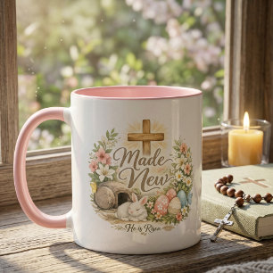 Taza Él ha Resucitado Renovado Pascua Cristiana