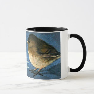 Taza El hacer frente de dos pájaros: Café,