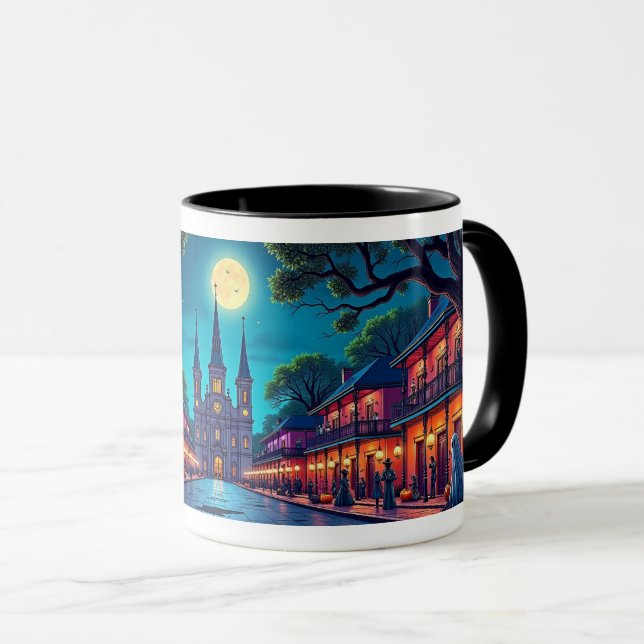 Taza El Halloween de Nueva Orleans (Anverso derecho)