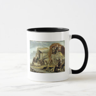 Taza El Haycart, o vuelta del Haymaking, 1641